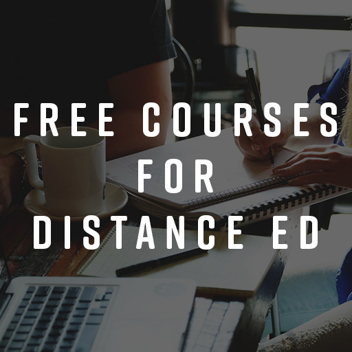 free courses for distance ed